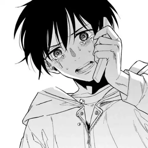 黑白动漫男头按部就班的日子冷漠且麻木
