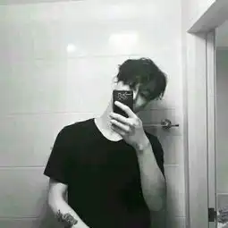 超酷个性男生黑白头像没空理会你
