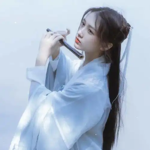 古风真人女头像
