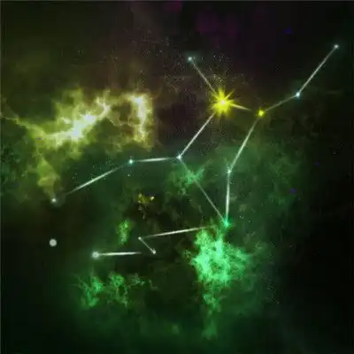 星座图片头像,个性唯美星座形状图片
