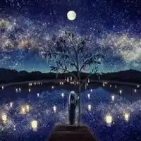 qq头像风景唯美星空唯美好看星空风景qq头像
