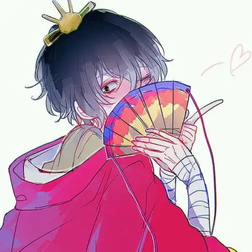 治愈系动漫男生头像难过的事十之八九,不是生活就是感情
