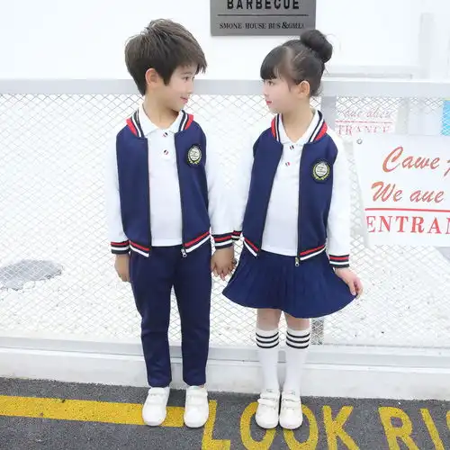 中小学生校服幼儿园园服老师春秋校服儿童英伦运动服男女童装班服