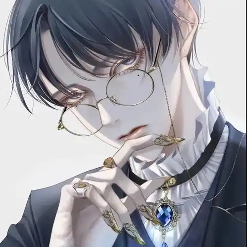动漫男生头像单曲循环的歌词里都是遗憾
