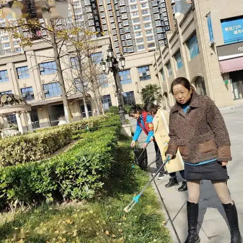 创文保卫不停步文明新区更靓丽11月6日