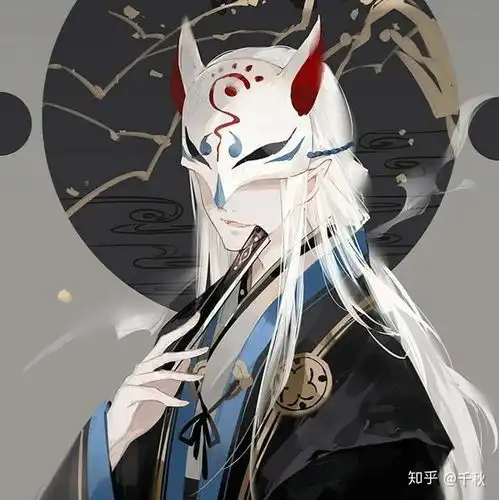 有哪些戴狐狸面具的动漫头像

