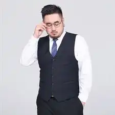 秋冬男士大号马甲绅士马甲西服马甲加肥加大码300斤可穿186款p75