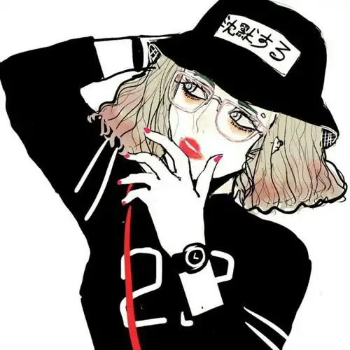 自制白边女头黑白双重曝光森系闺蜜堆糖,美好生活研究所
