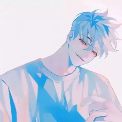黑暗系男生头像丧恐怖红眼丧系卡通头像
