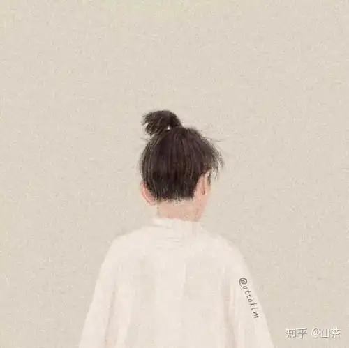 ottokim的男孩子背影插画也很好看啊