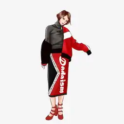 欧美范模特时尚欧美女模服装模特图片素材其他格式下载动漫人物大全