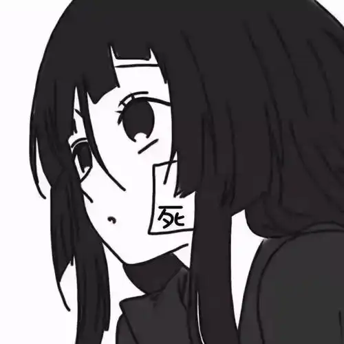 暗黑系动漫男女生头像合集
