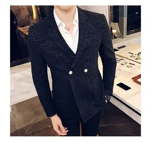 amha男士黑色西服搭配做最迷人的正装男人1