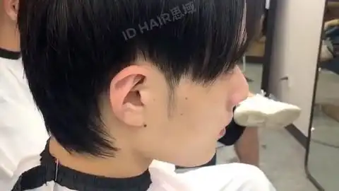 现在高校的男孩子都这么仙儿的满狼尾微分狼尾男士发型