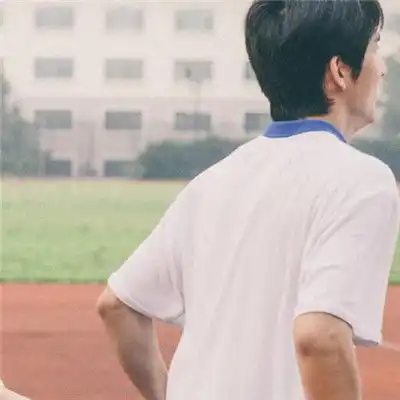 青春校园校服情侣头像一对你好旧时光
