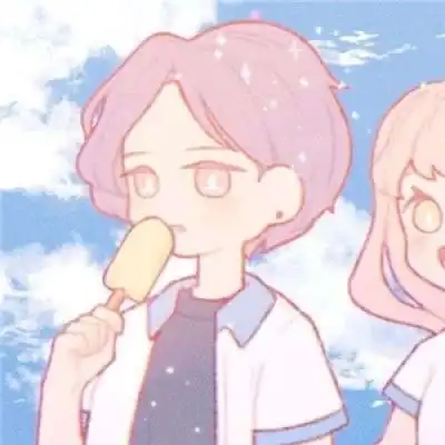 汐颜可爱呆萌精致优雅唯美的一情侣头像我要个性网
