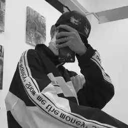 黑白男头,简约霸气总裁风
