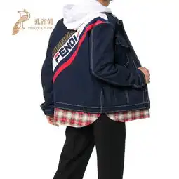 牛仔小外套娃娃领