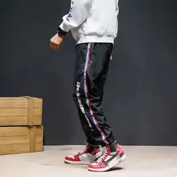 马切达阿四k18454p45100聚酯纤维新款休闲裤男