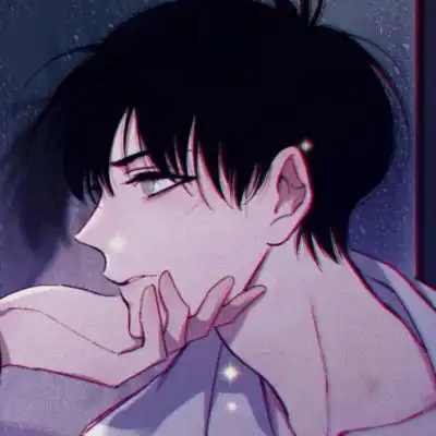 漫画男生帅气冷酷头像二次元头像男冷血超拽
