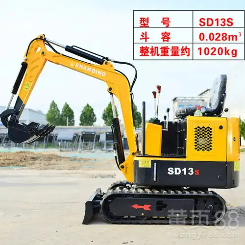 小型挖掘机图片园林绿化2千元农用小挖掘机小型挖机排名