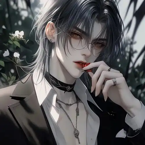 斯文败类禁欲系男生头像动漫
