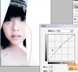 photoshop滤镜给偏暗头像照片磨皮美白处理
