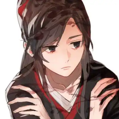 动漫手绘古风男生美男子头像
