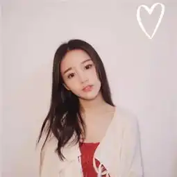 女生头像愿所有悲伤的话语
