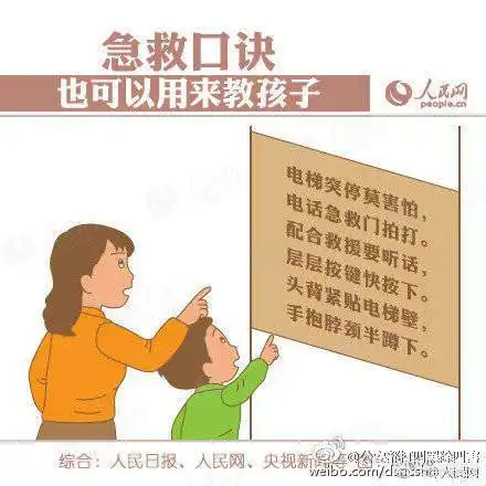 惊险电梯骤降23层女子教科书式逃生躲过一劫,若遇电梯骤降这些必学