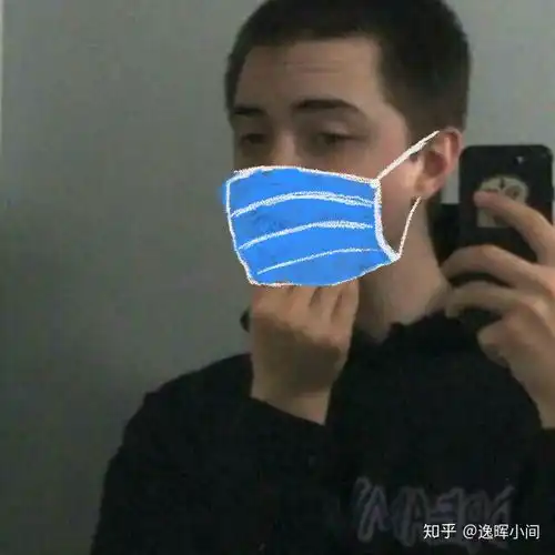 怎么给头像戴口罩