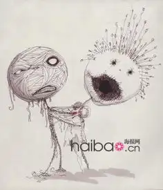 鬼才导演蒂姆波顿的电影和插画同样黑暗怪诞theartoftimburton带领大家