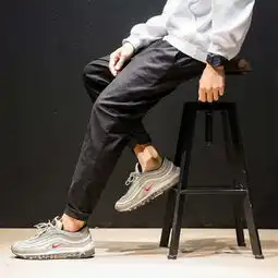 马切达阿四k18430p4097棉3氨纶新款男士休闲裤大码