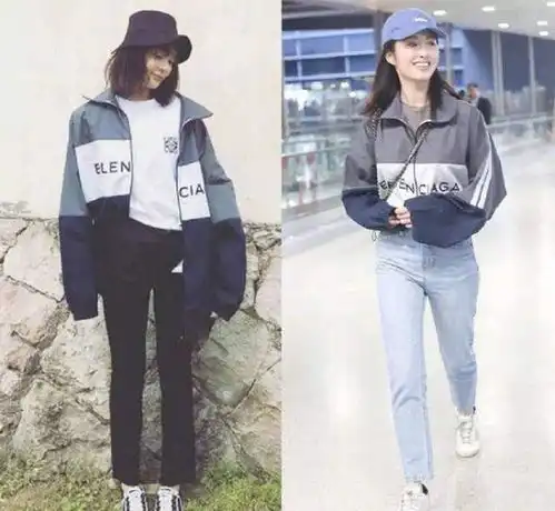 明星再次刷新我对校服的认识,女星穿男校服这波强势潮流你接不接
