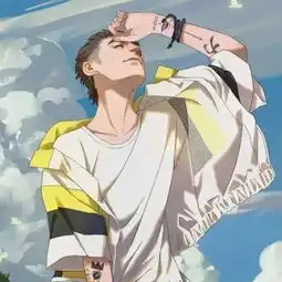 潮酷男生头像
