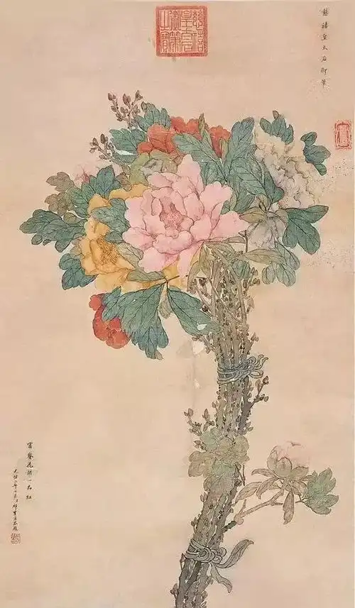 卢浮宫收藏的12幅慈禧太后国画