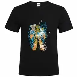 变形金刚概念时尚修身纯棉t恤男款