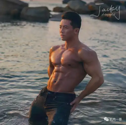 他是墨立方御用男模,大鼻子肌肉太可了