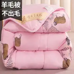 加厚保暖羊毛被冬被被子被芯春秋被空调被太空被棉被单双人被褥子图片大全邮乐官方网站