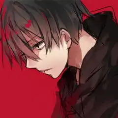插画动漫二次元头像男