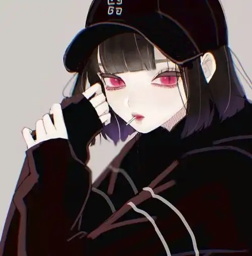 手机壁纸二次元暗黑系少女第二期byb站盐泽2021年8月3日
