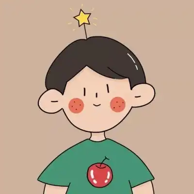 呆橘简笔情侣头像
