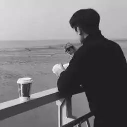 超好看的男女生背影头像