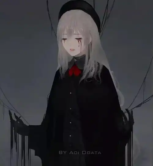 动漫女生头像丨暗系专属
