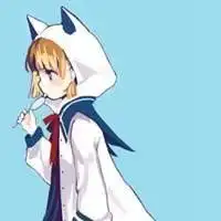 漫画女头像简约微信头像图片大全
