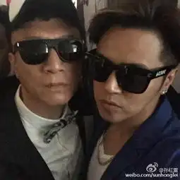 孙红雷给罗志祥送生日祝福配图却是自己的帅照