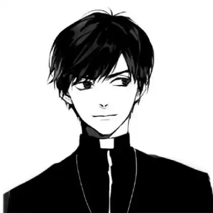 被烟酒缠身深深受伤,男生黑白卡通头像冷酷忧伤
