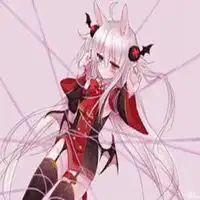 二次元异瞳邪魅女头像微信头像图片大全
