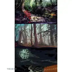 二维动画实验动画场景设计人物设计