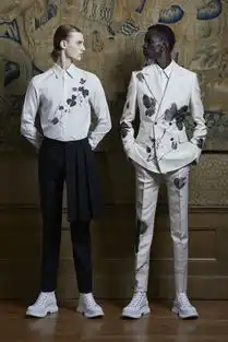 男装和女装设计之间的长谈对话,来自日本的灵感alexandermcqueen2020年春夏男装系列